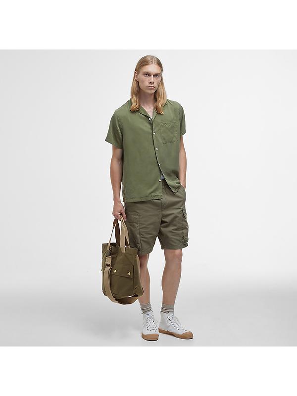 Barbour Transport Carry All Tote Bag - Dusky Green Image 2