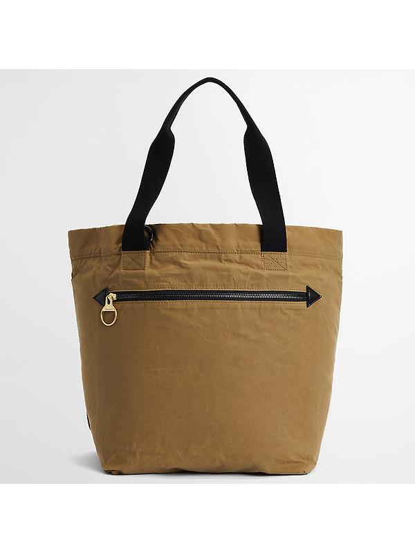 Barbour Transport Carry All Tote Bag - Golden Khaki Image 3