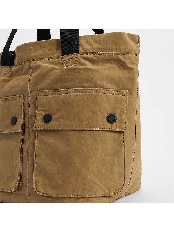 Barbour Transport Carry All Tote Bag - Golden Khaki Image 4