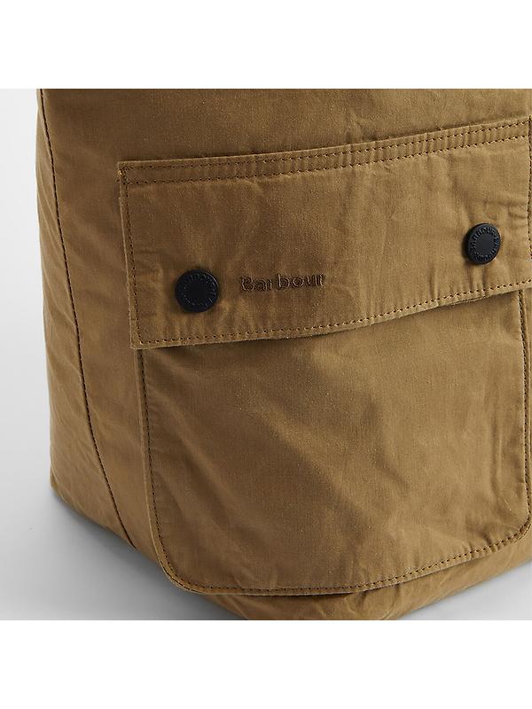 Barbour Transport Carry All Tote Bag - Golden Khaki Image 6