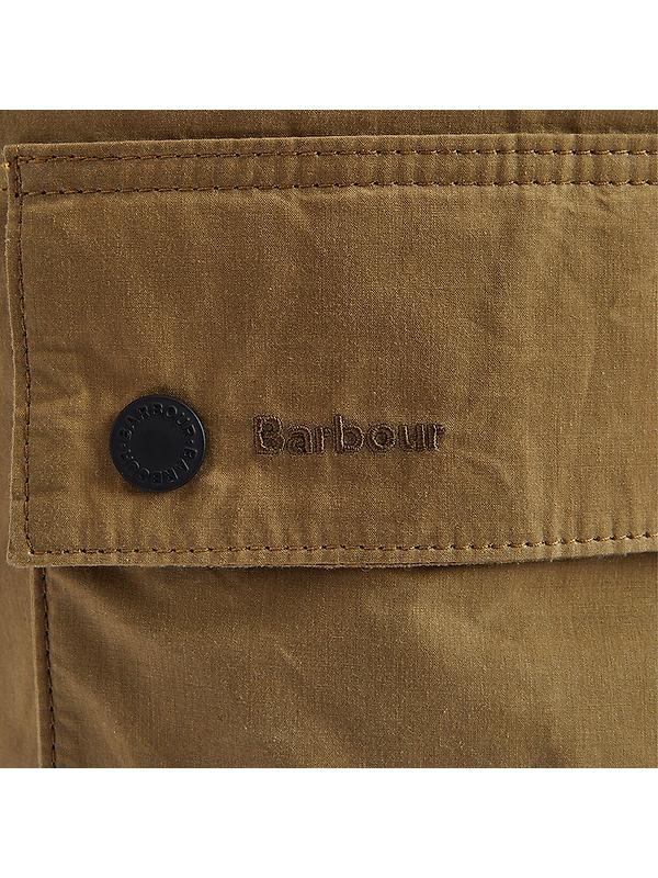 Barbour Transport Carry All Tote Bag - Golden Khaki Image 8