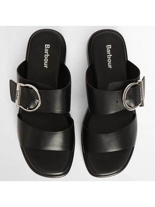 Barbour Women's Adele Sandals - Black Image 5