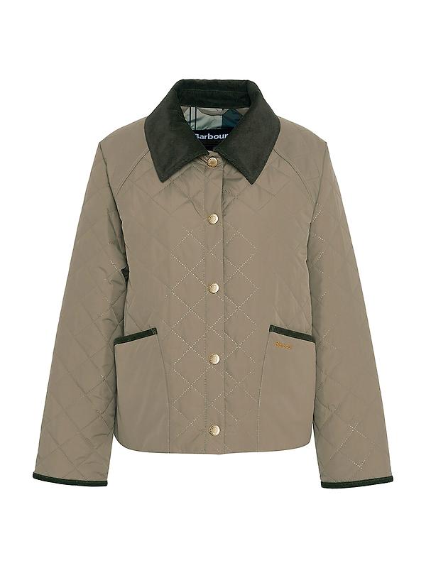 Barbour Women's Anise Quilted Jacket - Dusky Green/Ancient Tartan Product Image
