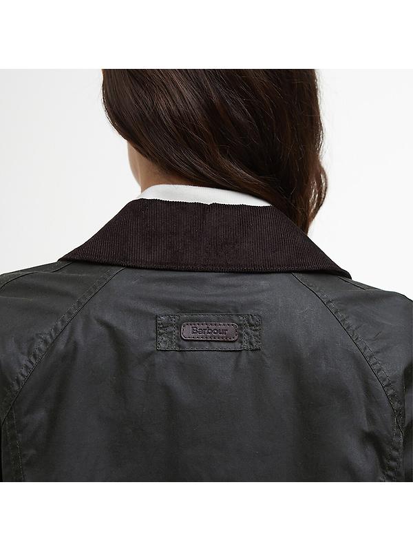 Barbour Women's Arlo Utility Wax Jacket - Archive Olive/Ancient Tartan Image 8