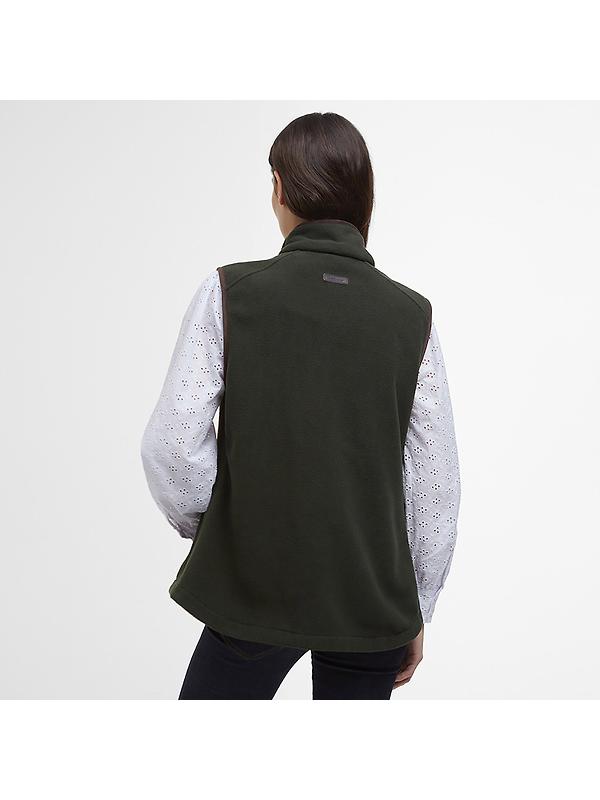 Barbour Women's Country Colton Fleece Gilet - Sage Image 4