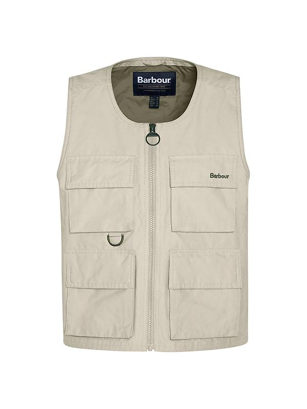 Barbour Women's Erica Gilet - Light Sand/Dusk Image 1