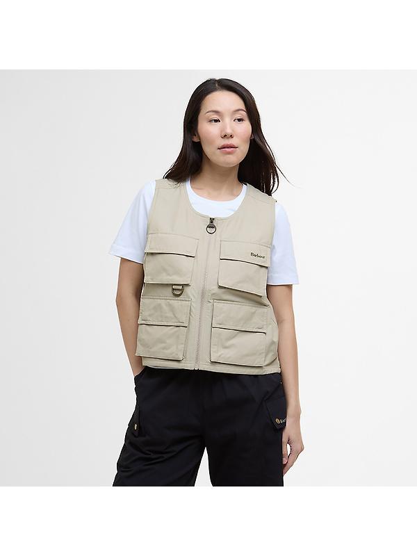 Barbour Women's Erica Gilet - Light Sand/Dusk Image 2