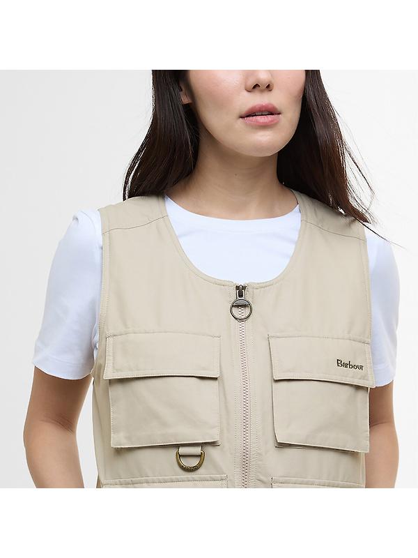 Barbour Women's Erica Gilet - Light Sand/Dusk Image 5