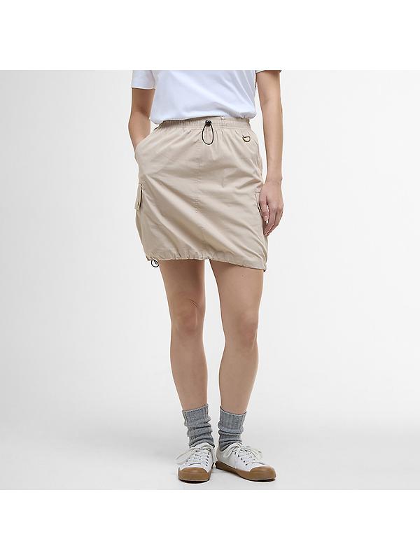 Barbour Women's Farne Mini Skirt - Light Sand Image 3