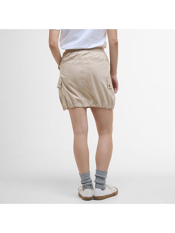 Barbour Women's Farne Mini Skirt - Light Sand Image 4