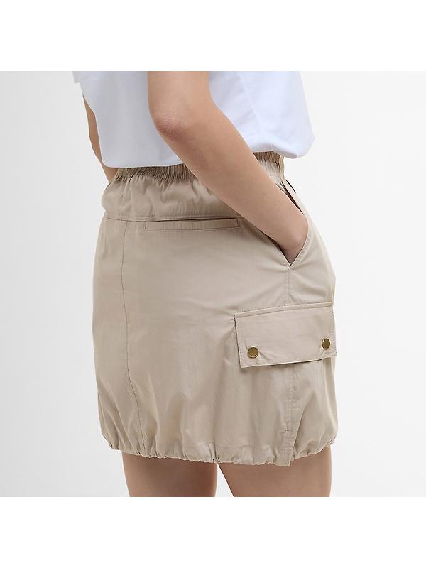 Barbour Women's Farne Mini Skirt - Light Sand Image 7