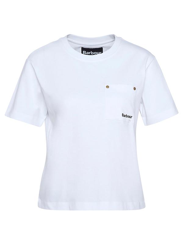 Barbour Women's Farne T-Shirt - White Product Image