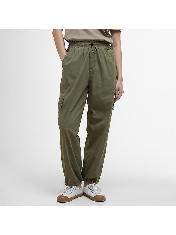 Barbour Women's Farne Trousers - Dusky Green Image 3