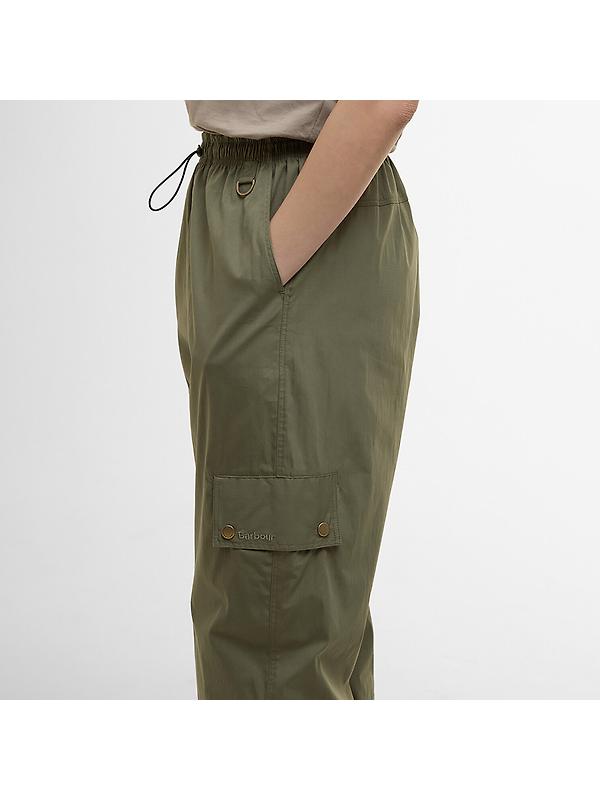 Barbour Women's Farne Trousers - Dusky Green Image 6