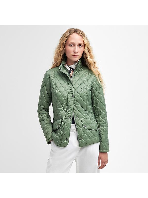 Barbour Women's Flyweight Cavalry Quilted Jacket - Bayleaf Image 2