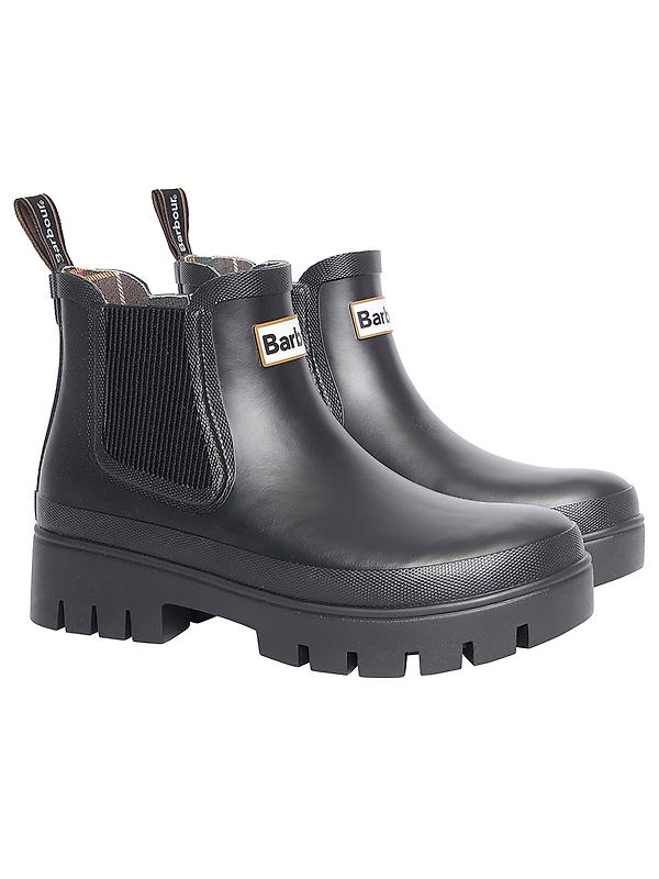 Product image of Barbour Women's Halton Ankle Wellingtons - Black