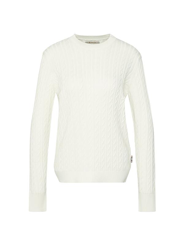 Product image of Barbour Women's Hartland Crew Knitted Jumper - Cloud