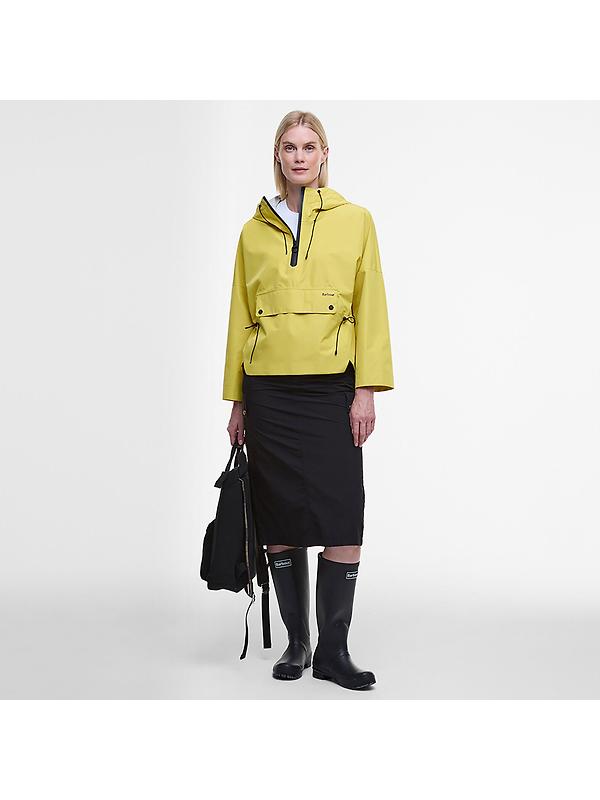 Barbour Women's Lola Waterproof Smock Jacket - Limeade Image 3