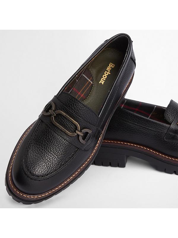 Barbour Women's Maddie Loafers - Black Image 4