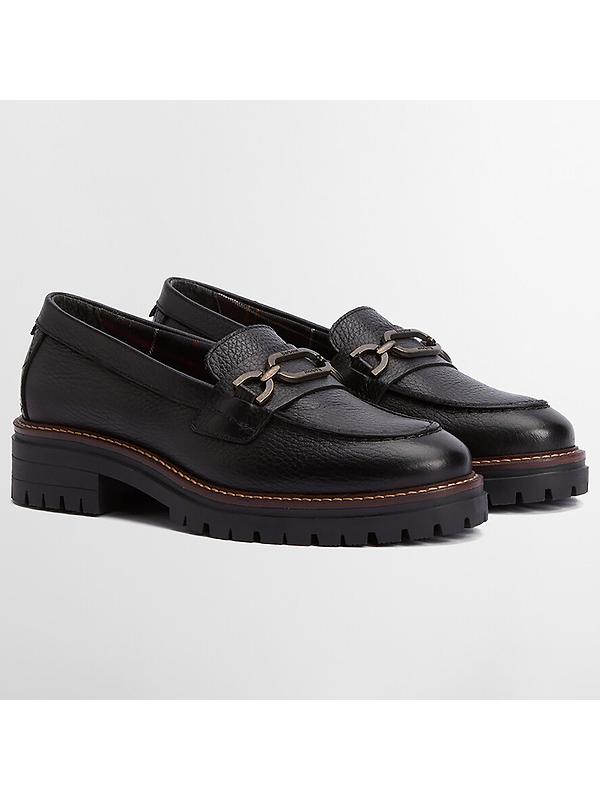 Barbour Women's Maddie Loafers - Black Image 6