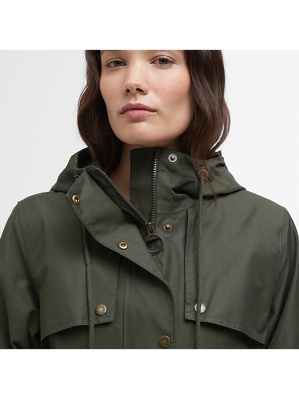 Barbour Women's Maple Waterproof Jacket - Olive/Ancient Tartan Image 5