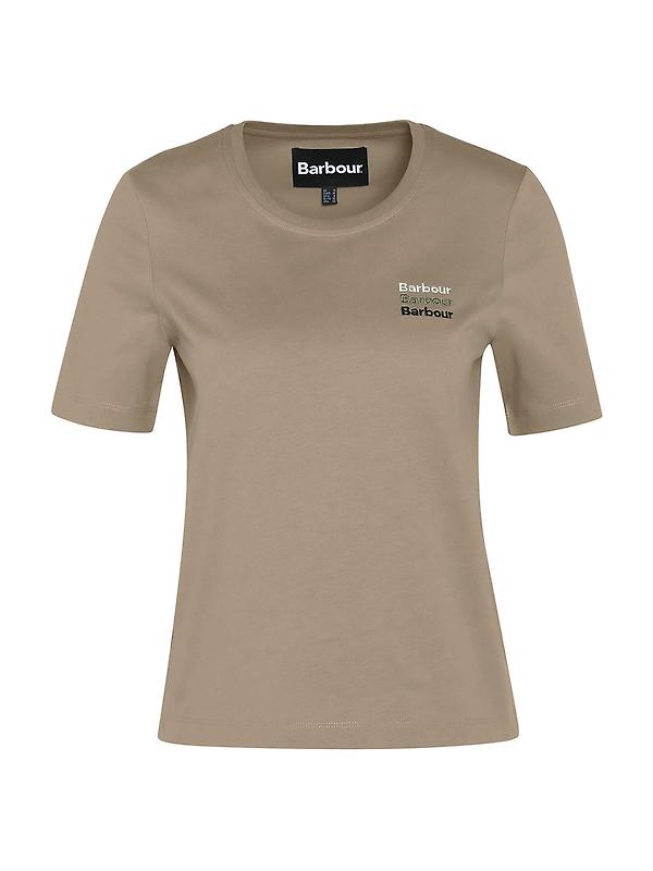 Barbour Women's Penshaw T-Shirt - Military Brown Product Image