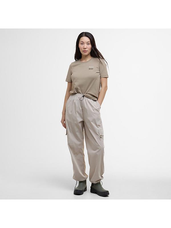 Barbour Women's Penshaw T-Shirt - Military Brown Image 3