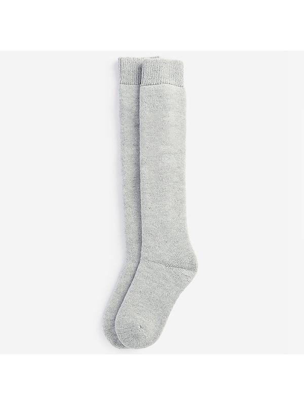 Barbour Women's Wellington Knee Socks - Light Grey Product Image