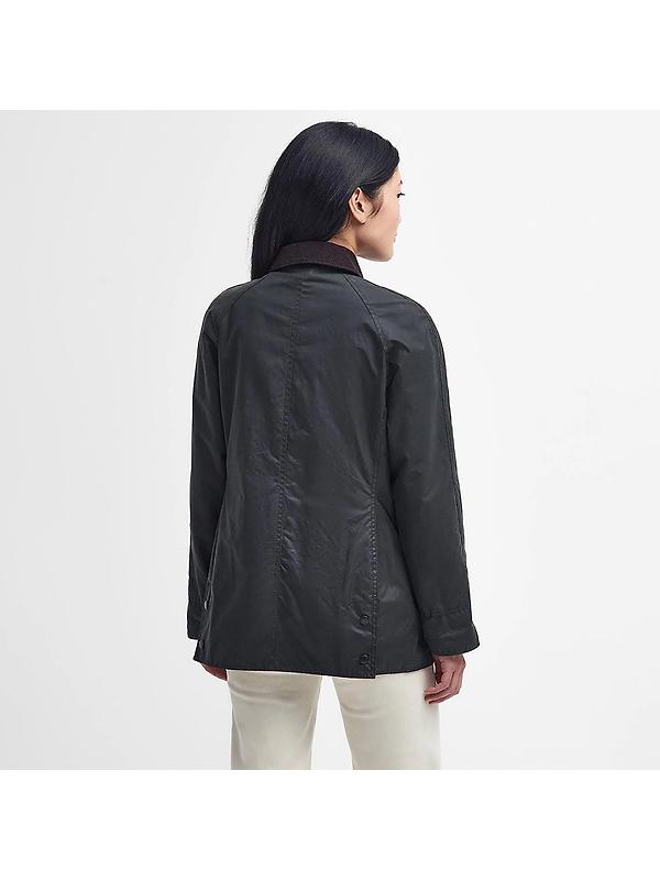 Barbour Women's Beadnell Waxed Jacket - Sage Image 4