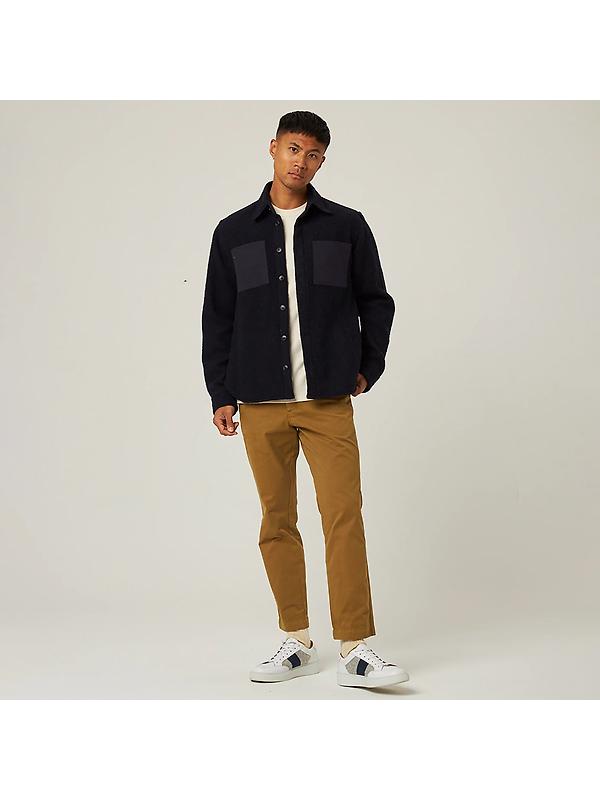 Peregrine Men's Barn Shacket - Navy Image 3