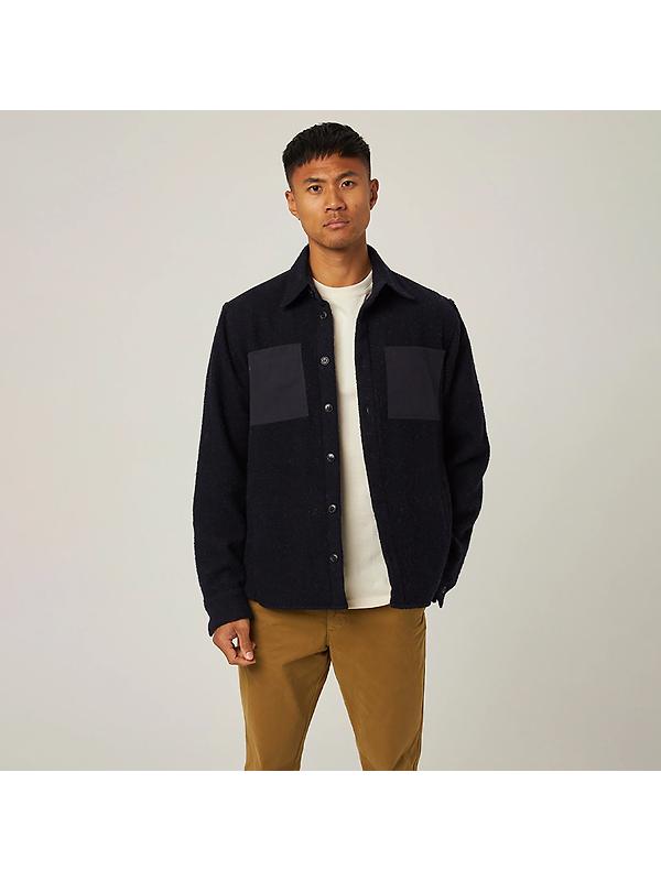 Peregrine Men's Barn Shacket - Navy Image 2