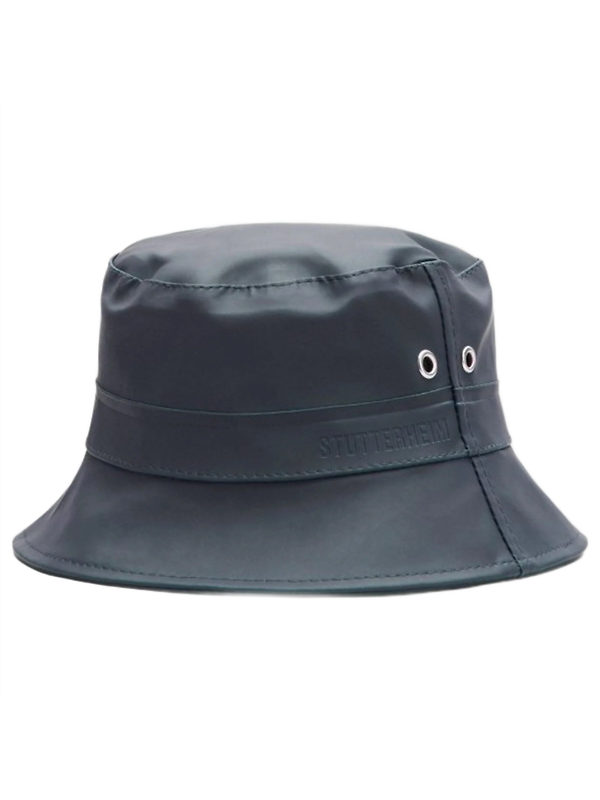 Stutterheim Beckholmen Bucket Hat - Charcoal Image 1