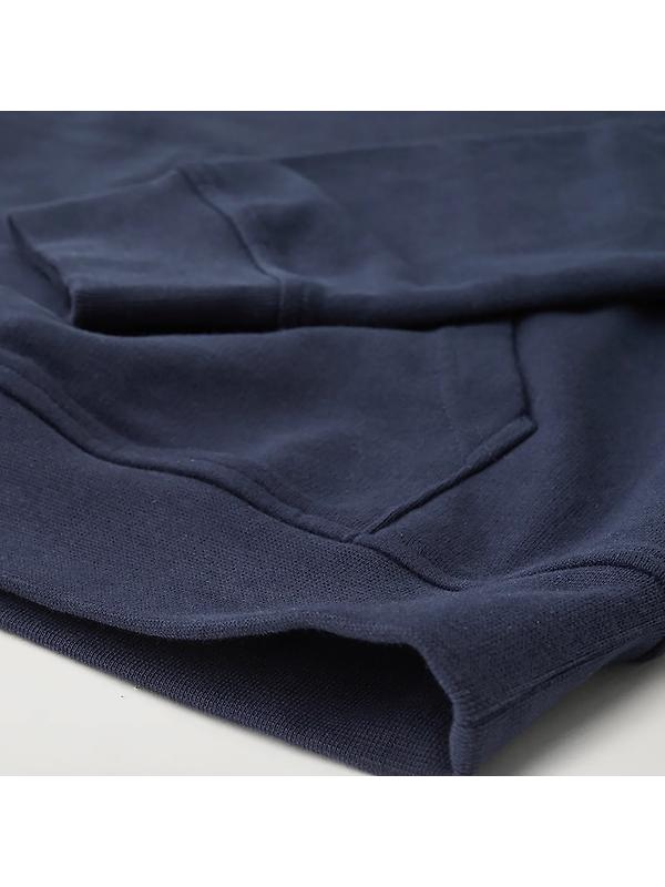 Belstaff Men's Cotton Fleece Signature Hoodie - Dark Ink Image 3