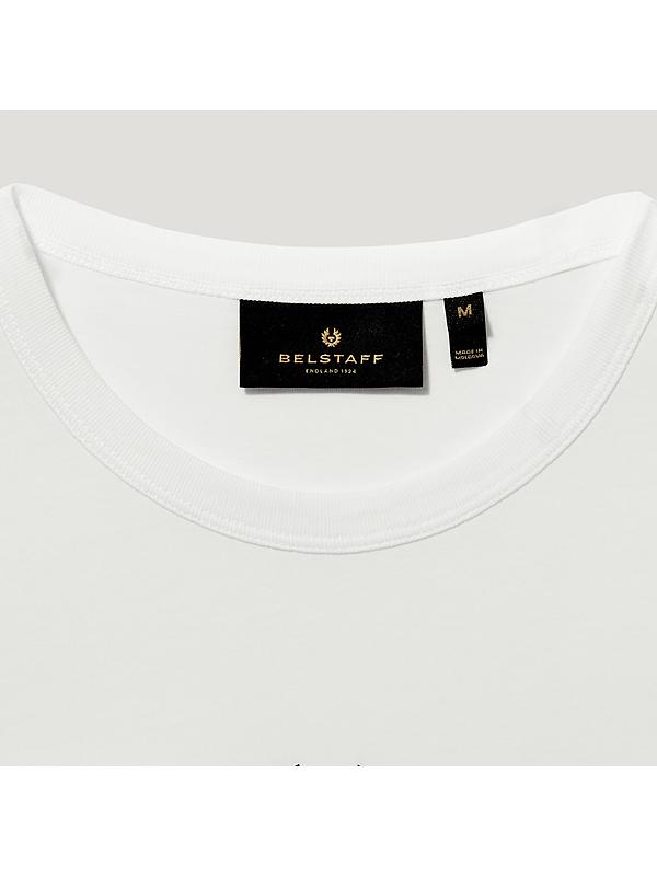 Belstaff Men's Cotton Jersey Signature T-Shirt - White Image 3