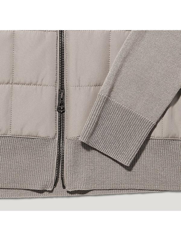 Belstaff Men's Merino Wool Kelbrook Zip Cardigan - Pumice Image 4