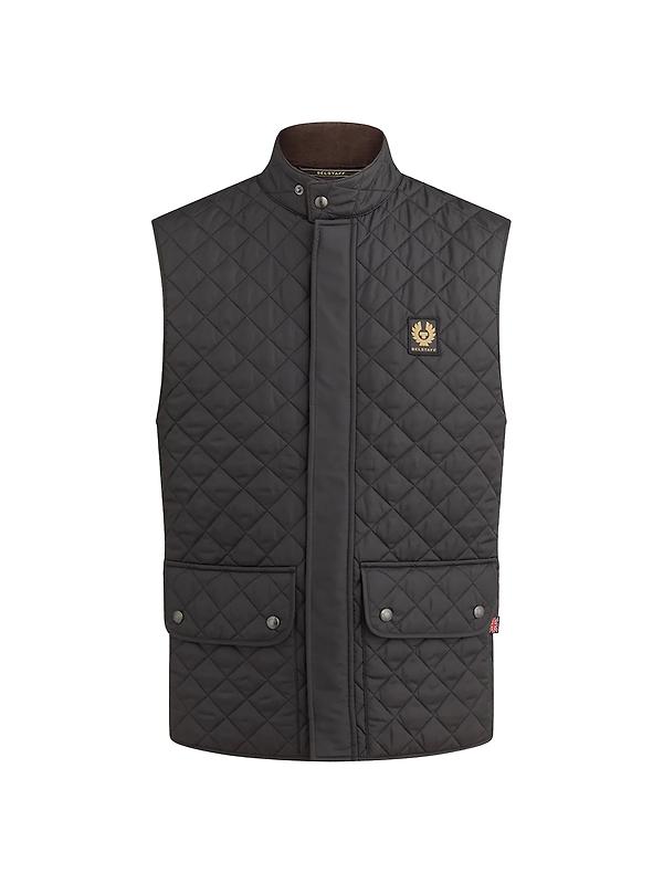 Belstaff Men's Quilted Recycled Nylon Icon Gilet - Black Image 1