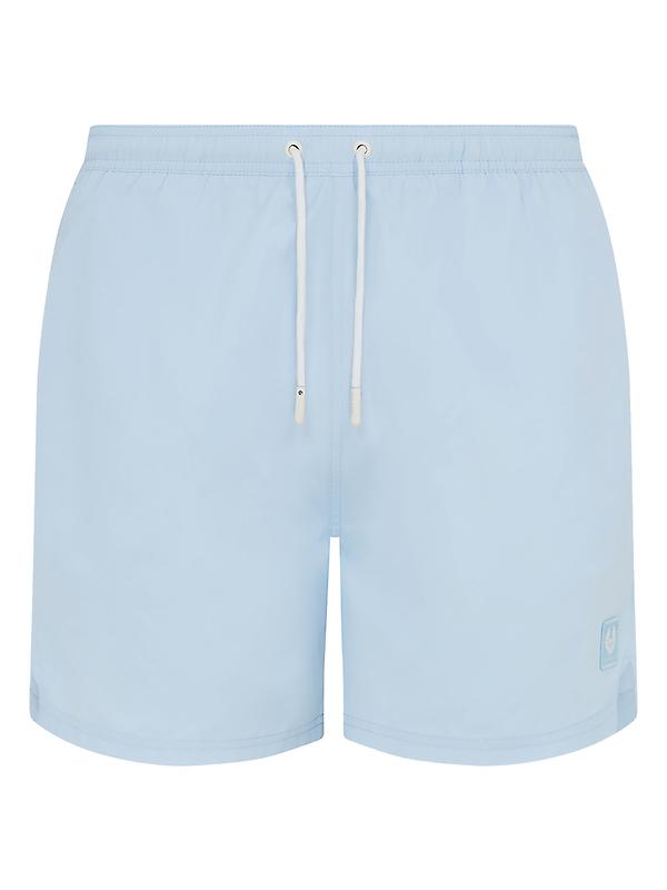 Belstaff Men's Tiller Cloth Clipper Swimshorts - Sky Blue Product Image