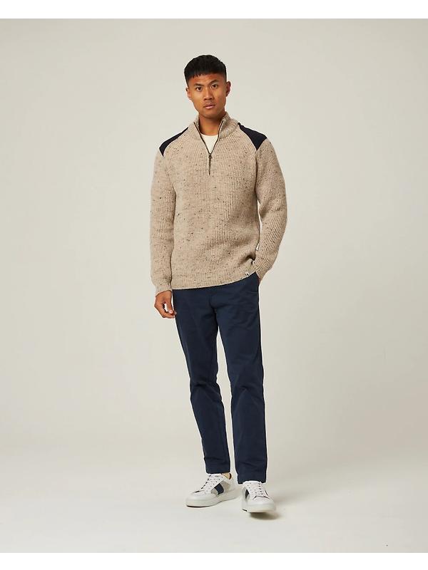 Peregrine Men's Bexley Quarter Zip Jumper - Skiddaw Image 3