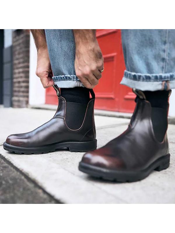 Blundstone 2506 Originals Chelsea Boots - Coffee Brush Leather Image 3