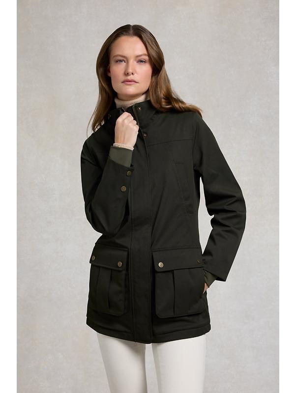 Holland Cooper Women's Bramwell Country Coat - Khaki Image 3