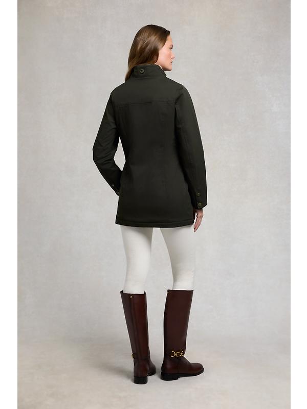 Holland Cooper Women's Bramwell Country Coat - Khaki Image 7
