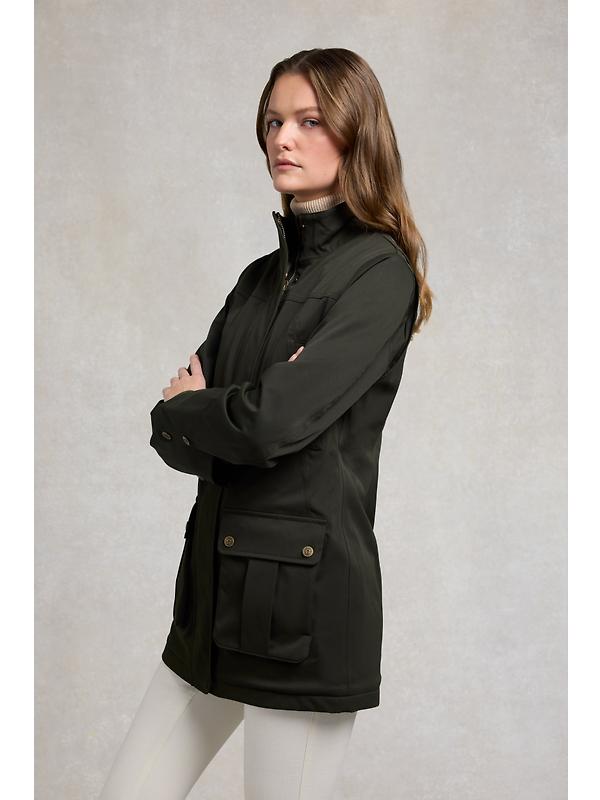 Holland Cooper Women's Bramwell Country Coat - Khaki Image 6