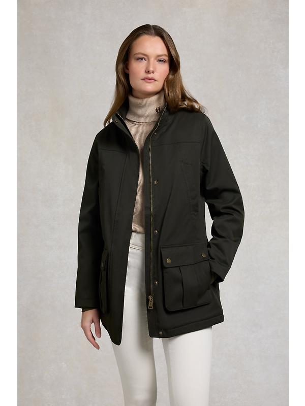 Holland Cooper Women's Bramwell Country Coat - Khaki Image 4