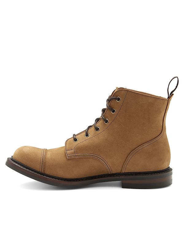 Cheaney Men's Hurricane II R Derby Boots - Biscuit Kudu Nubuck Image 5