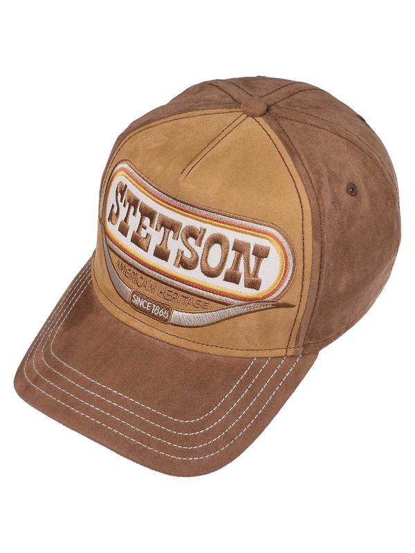 Stetson Buffalo Horn Trucker Cap - Brown Image 2