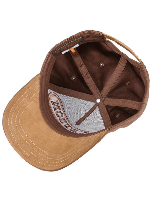 Stetson Buffalo Horn Trucker Cap - Brown Image 3