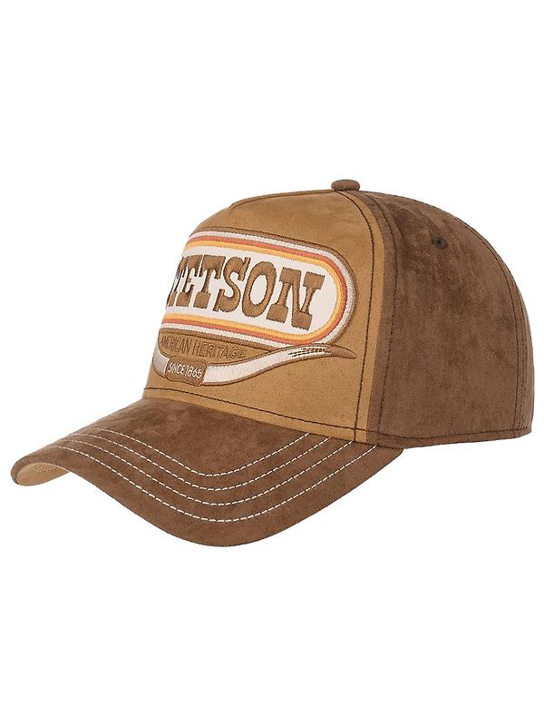 Stetson Buffalo Horn Trucker Cap - Brown Image 7
