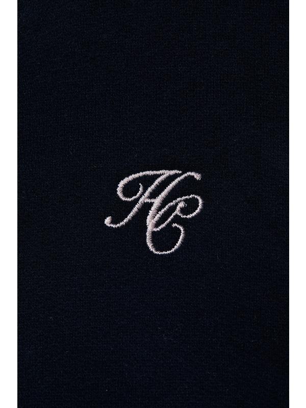 Holland Cooper Women's Burford Quarter Zip Neck Sweat - Ink Navy Image 8