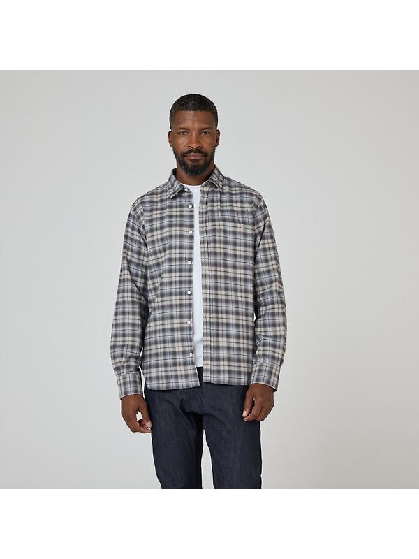 Oliver Sweeney Men's Censo Shirt - Navy/Grey Image 2