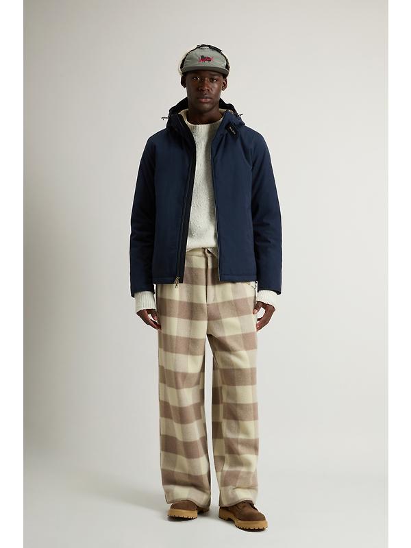 Woolrich Men's Mountain Cloth Pacific Jacket - Melton Blue Image 3